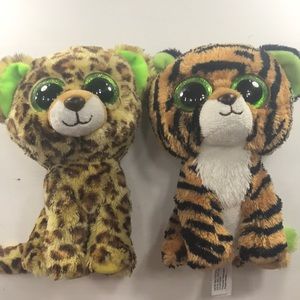 Ty beanie boos Speckles and Strips